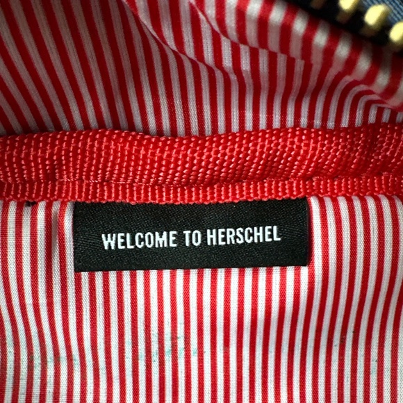 Herschel Fifteen Hip Pack Belt Bag Denim Blue Rare Hipster Crossbody Buckle - Picture 6 of 9